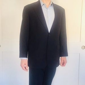 Brooks Brothers 346 Navy Wool Suit